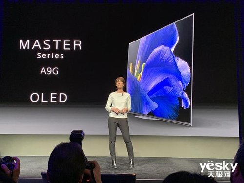 8k時代來了!ces2019索尼發兩款電視:a9g和z9g 畫質更高