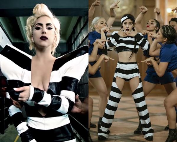 蔡依林新mv被爆"抄袭女神ladygaga"对比照曝光粉丝:有87%像