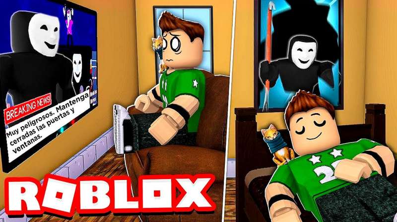 小格解说roblox劫匪故事模拟器城中大盗来袭半夜遭遇袭击