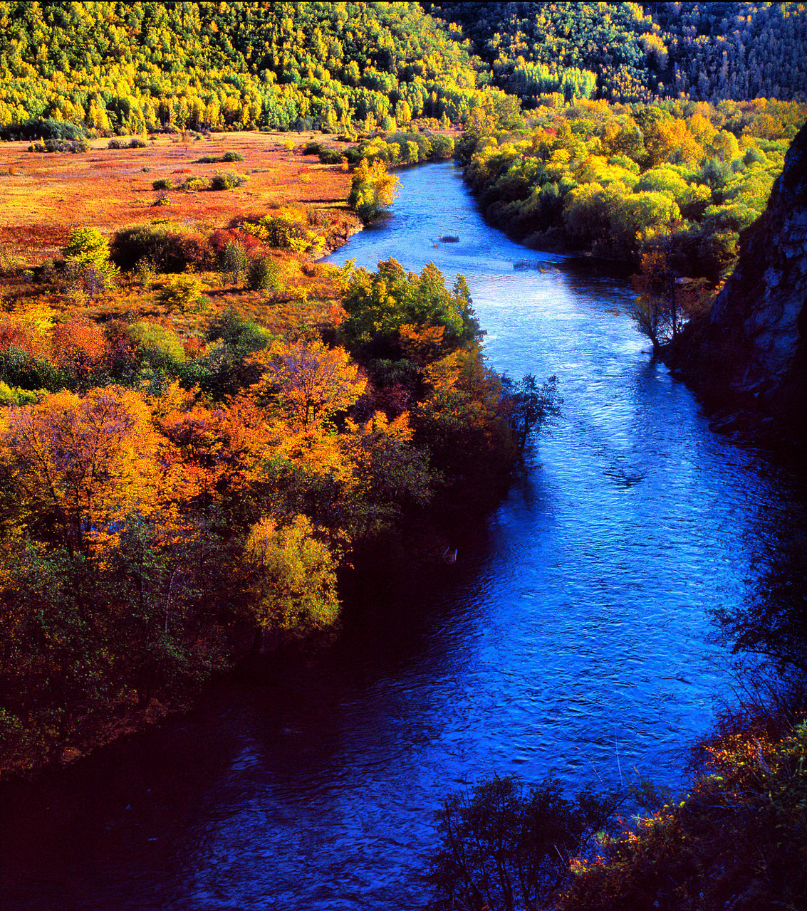 大兴安岭是中国东北地区的一条重要山脉,位于中国内蒙古自治区的东北
