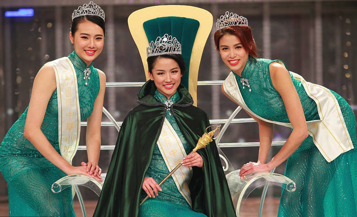国际中华小姐比赛展示华裔佳丽魅力,李思佳夺魁!