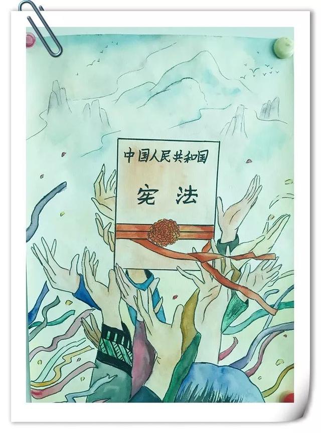 「12·4国家宪法日」"我与宪法"少儿绘画大赛获奖榜单,速来围观啦!