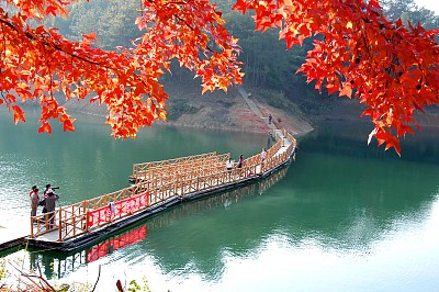 陡水湖风景区图片