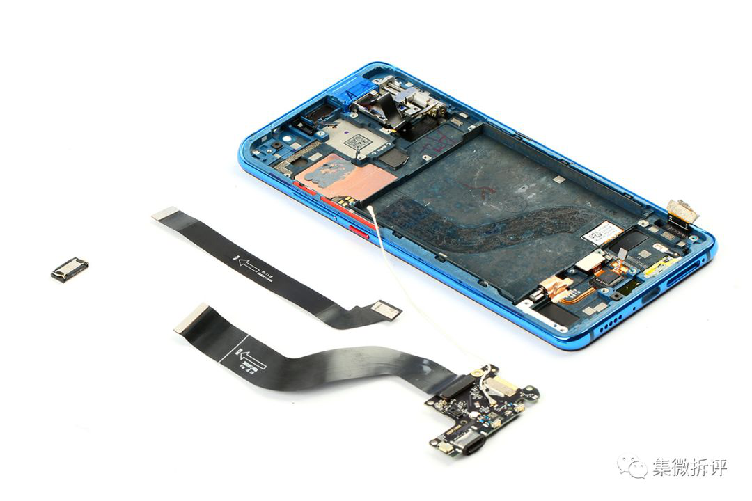 红米k20拆解:千元机如何兼顾升降摄像头和液冷散热?