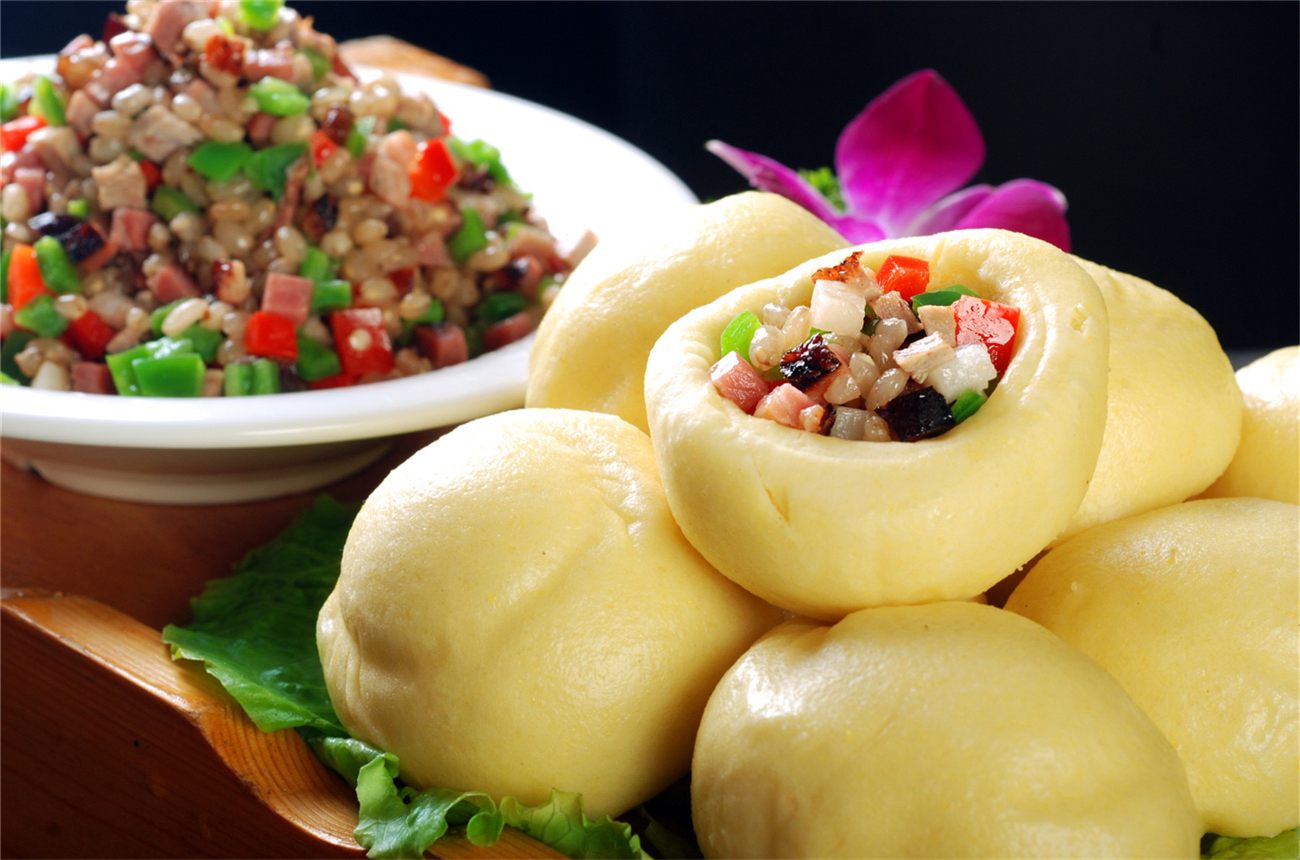 盘点爸妈的拿手好菜:流口水 麦香杂粮包