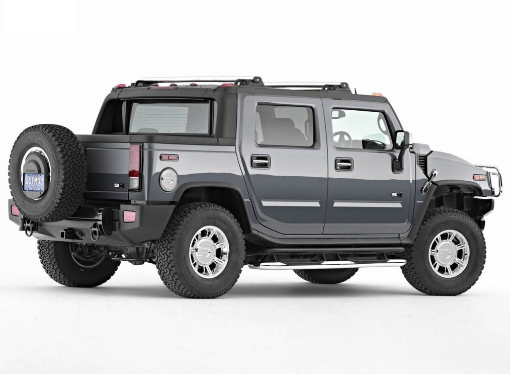 谁说只能是部队专用?悍马h2,为越野而生的神器