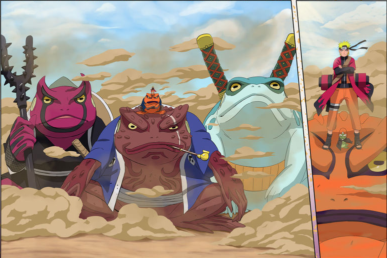 《火影忍者》历代火影的通灵术,就卡卡西的最弱了!