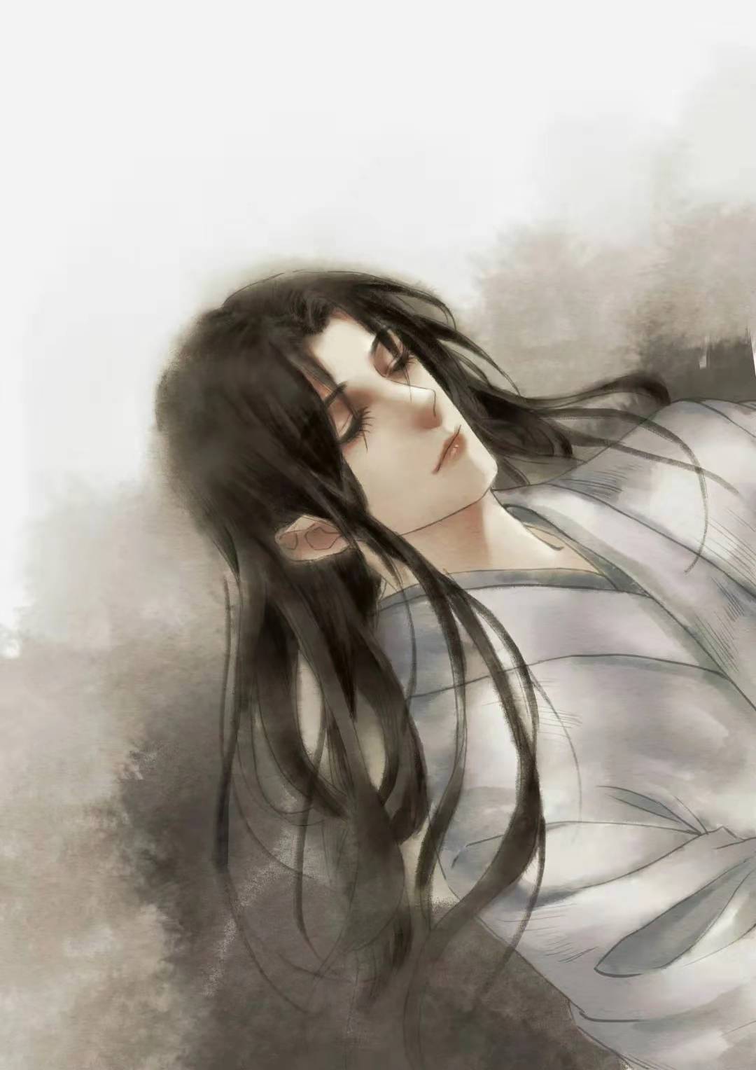 超帅气的古风动漫美男头像,与你若只如初见,何须感伤离别!