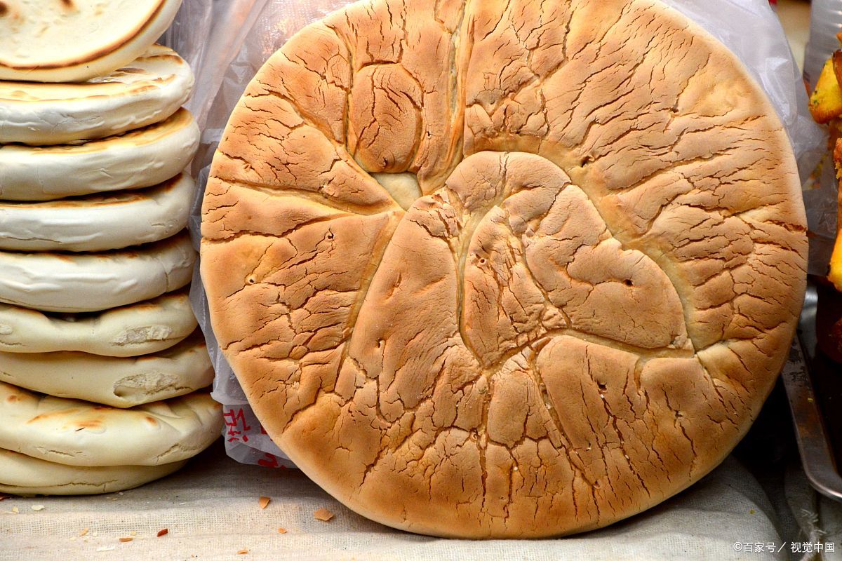 美味飘香的青海锅盔,属你最中意