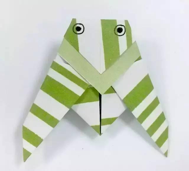 手工折纸,手把手教你怎样折出知了,超详细!