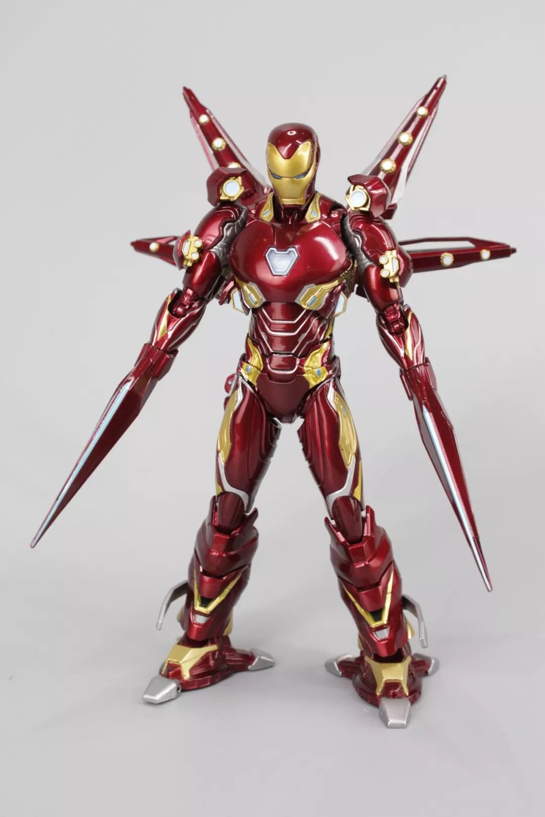 一套未登场的钢铁侠装备?万代shf mk50纳米武器套装2测评!