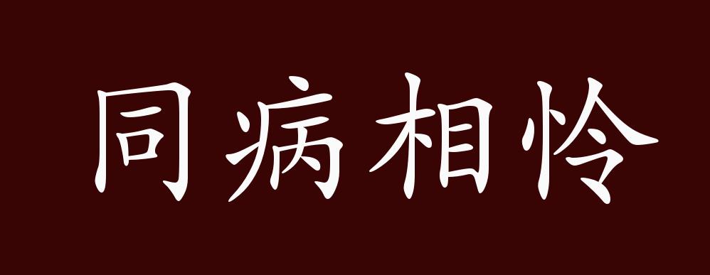 同病相怜的出处,释义,典故,近反义词及例句用法 - 成语知识