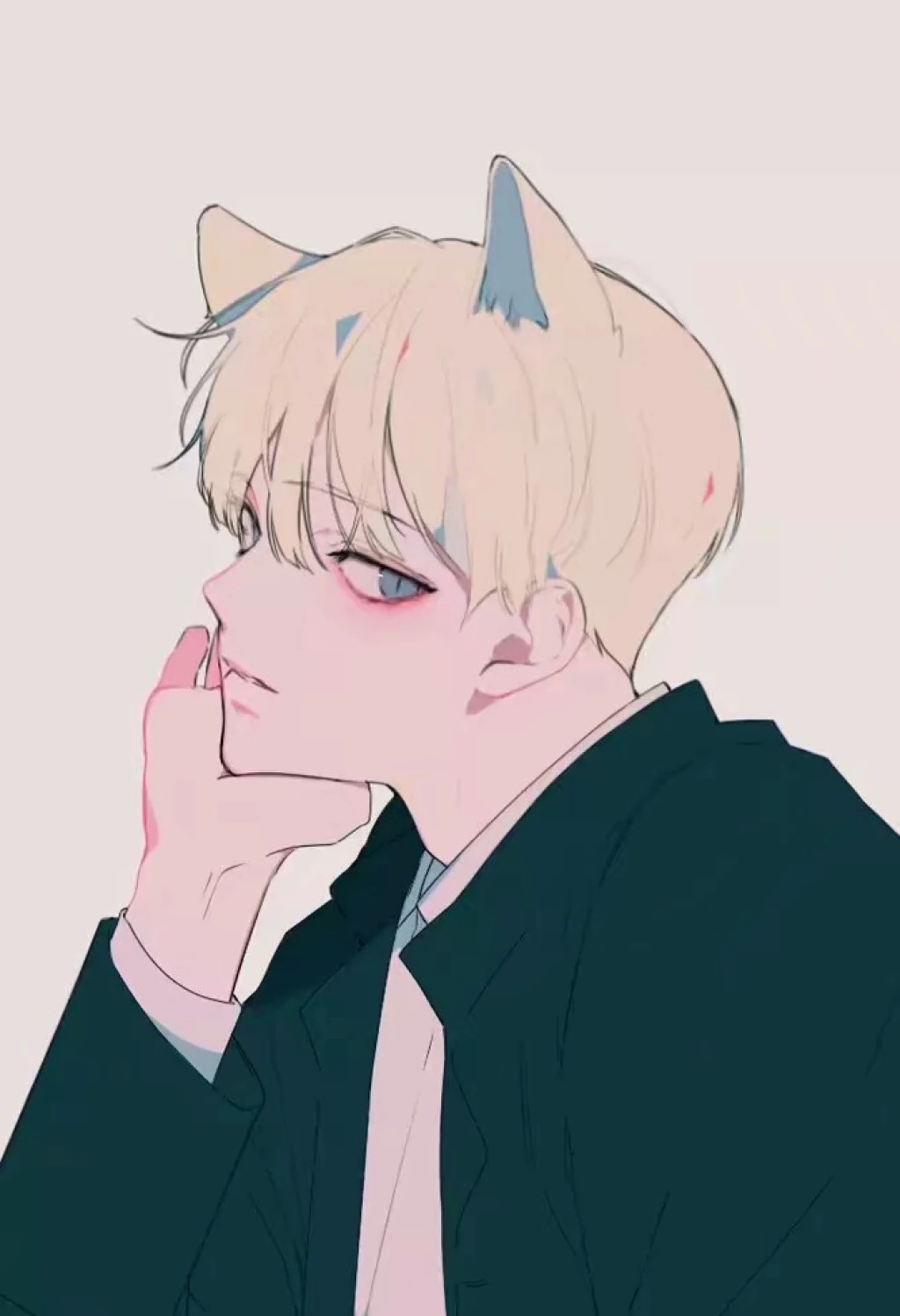 画风奇特的超帅韩系动漫男头像 转载自百家号作者:万物皆可评