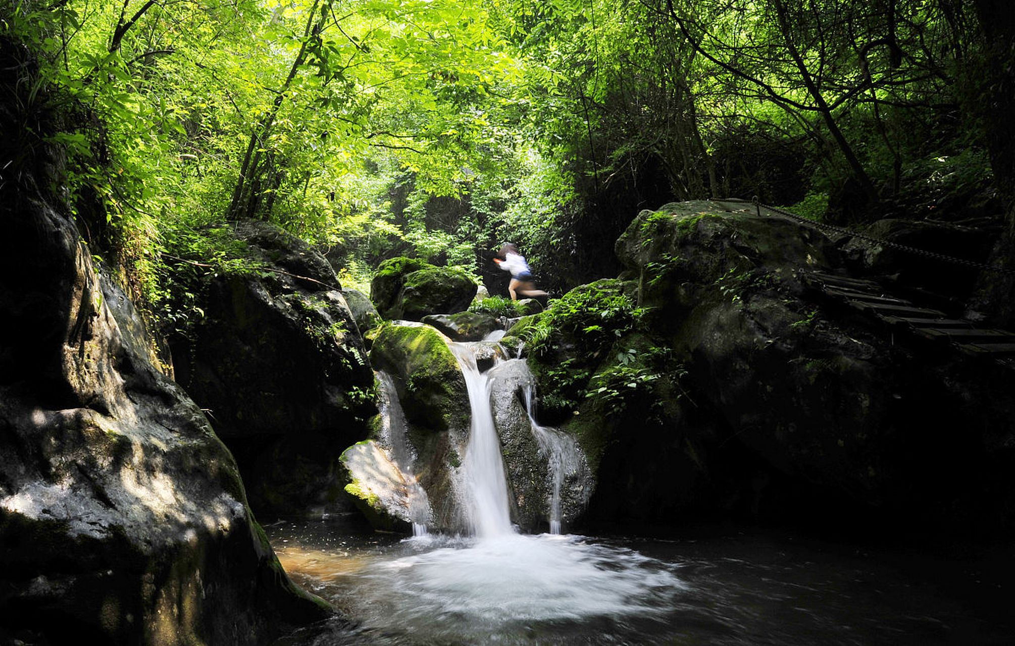 青山沟旅游景点图片