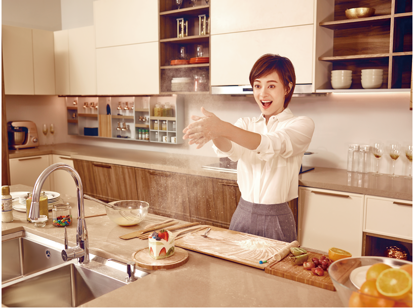 欧派橱柜:让明星同款家装走进寻常百姓家