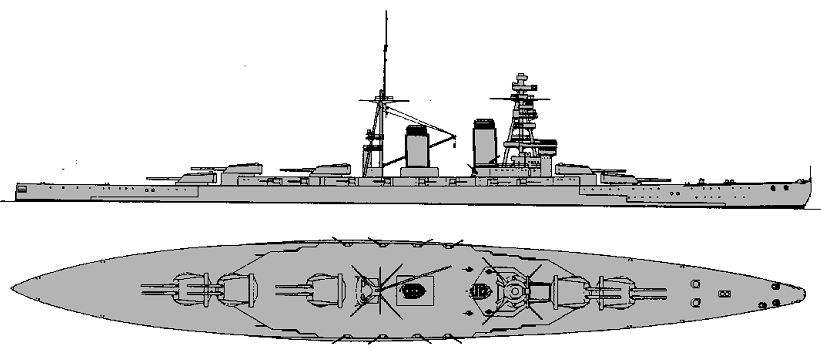高卢雄鸡著名战舰的起点:浅谈一战后法国战列舰的几种设计草案