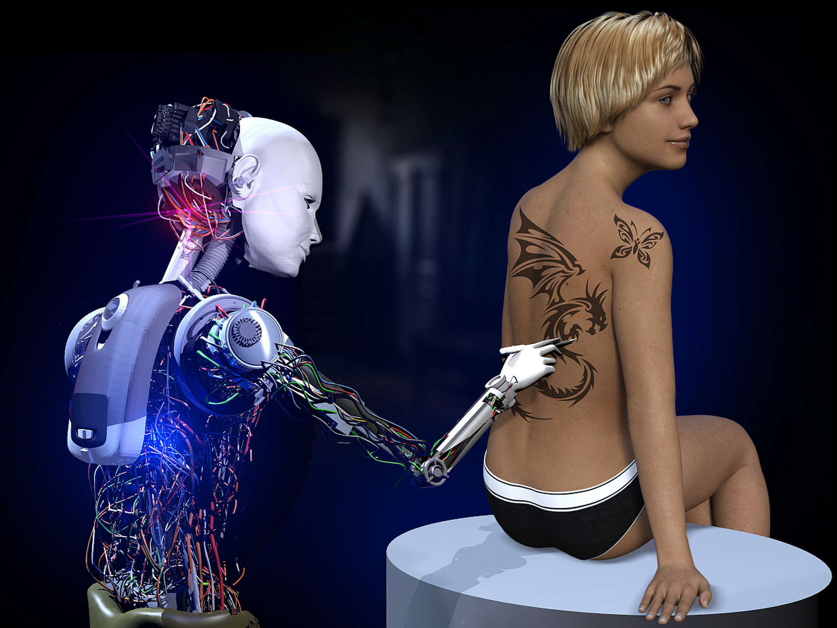 这个问题让我想起了最近社交媒体上热议的一个话题:如果性爱机器人