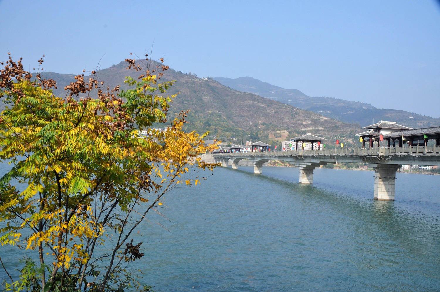 奉节白帝城风景实拍