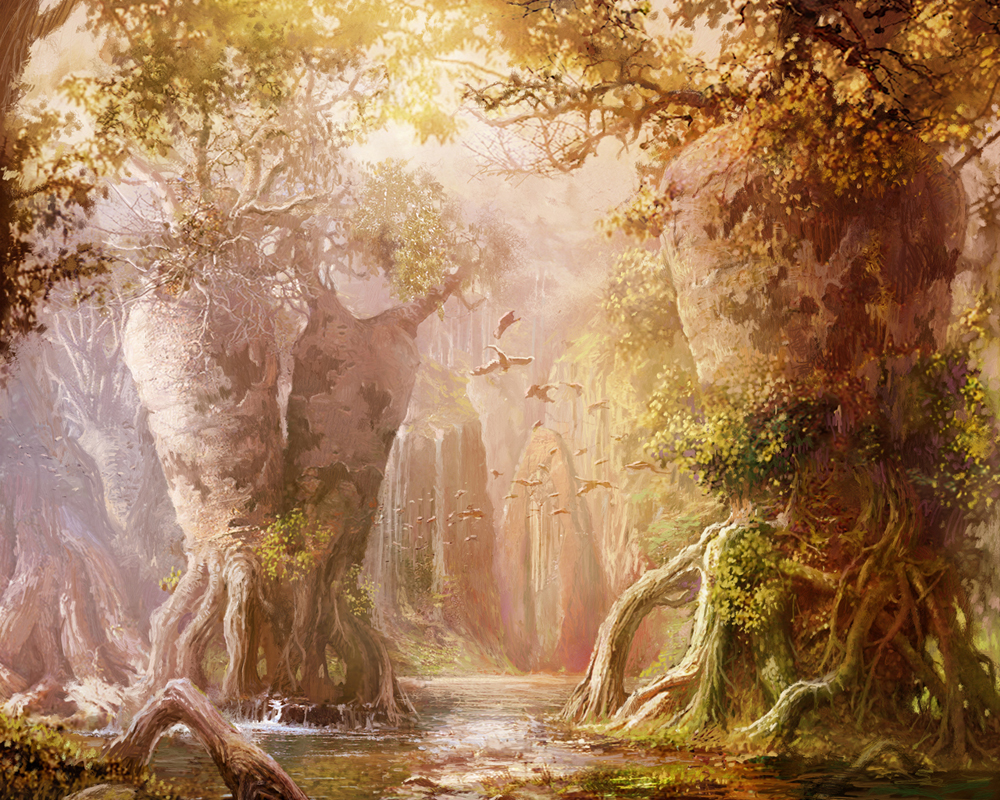 永恒之塔场景原画