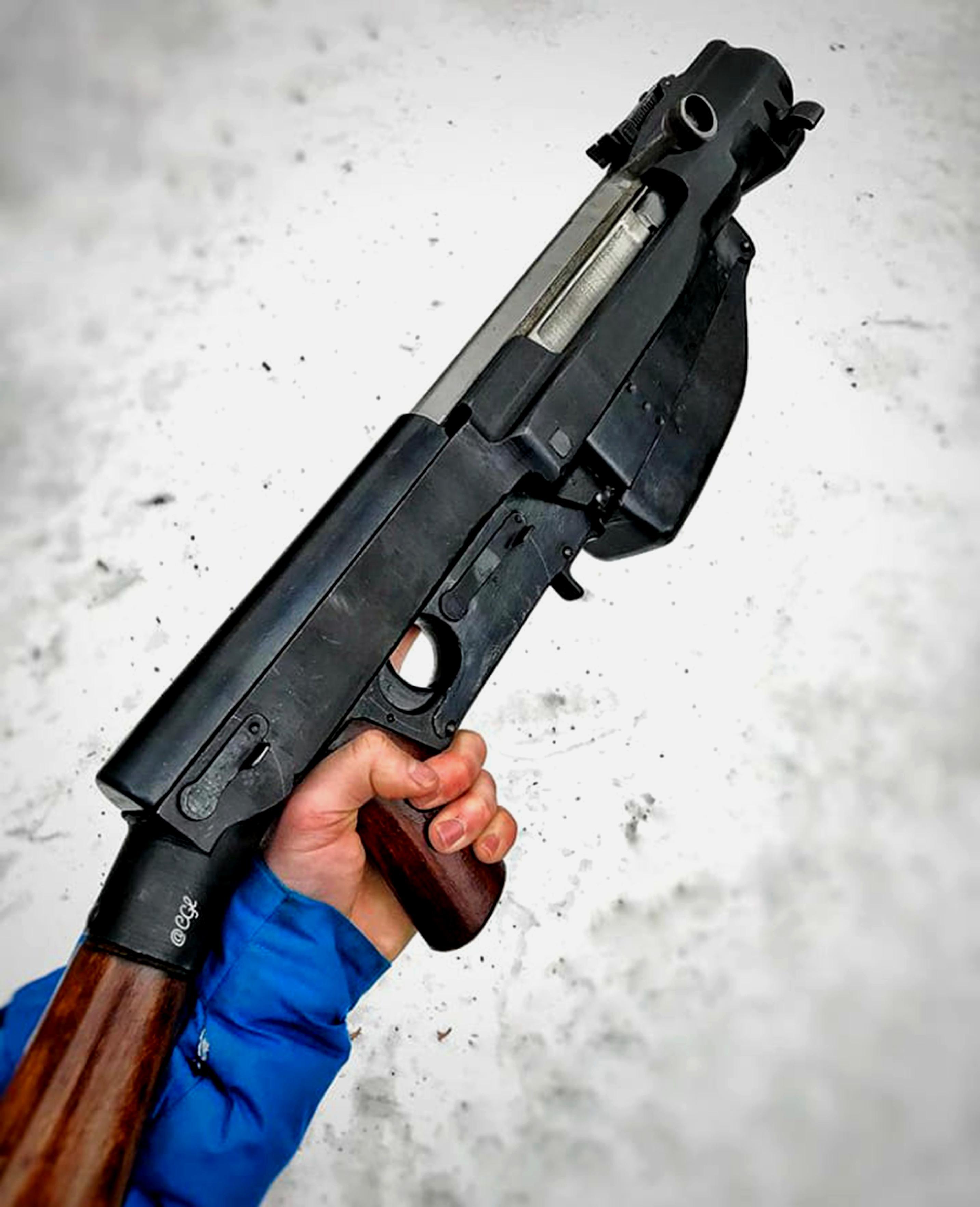 坏掉的ptrs-41反坦克步枪