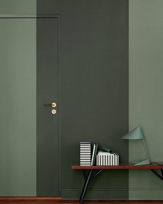 灰绿色上墙,绝对让你眼前一亮!