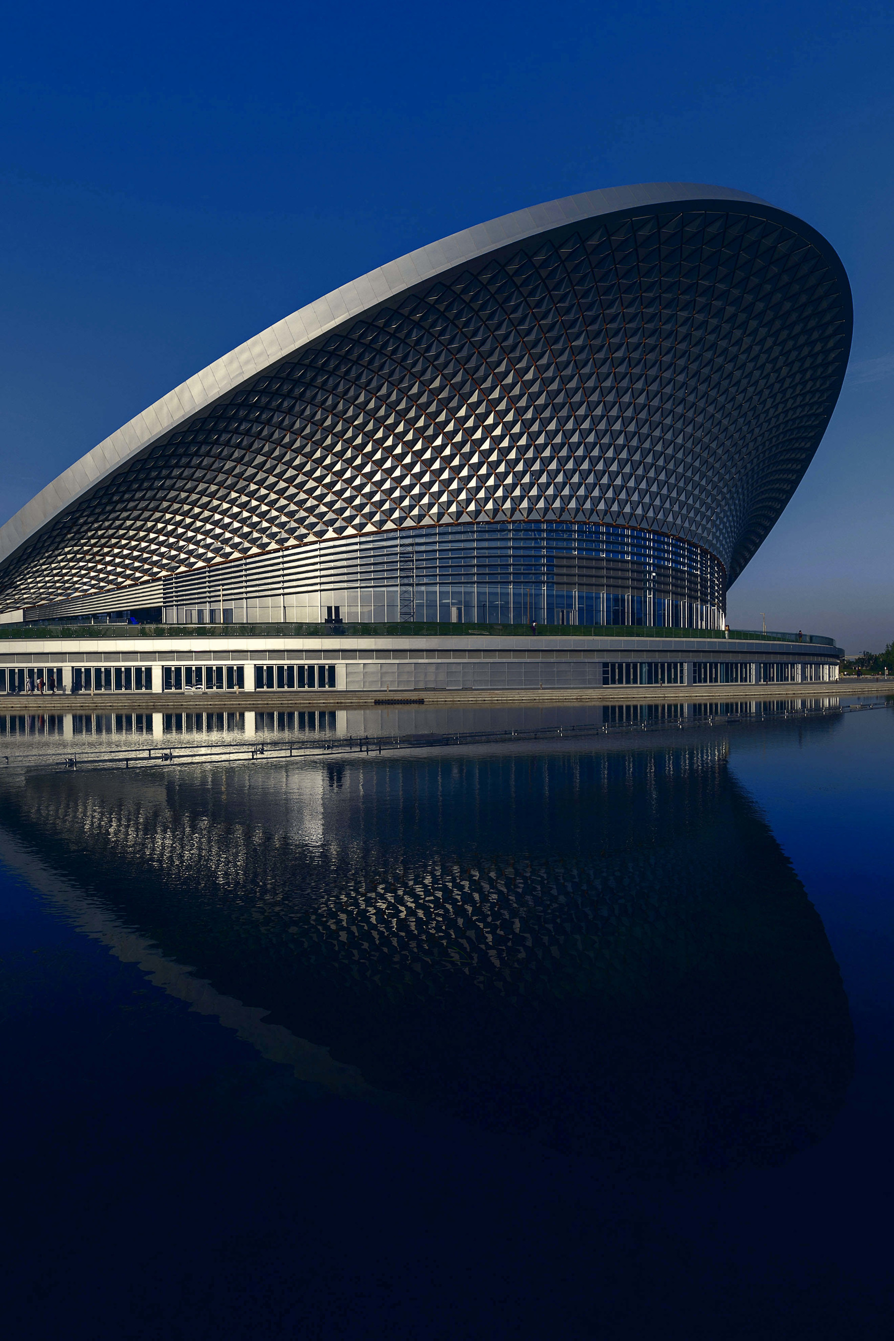 现代建筑摄影:成都露天音乐公园主舞台