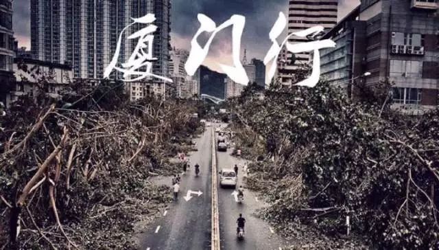 当超强台风"莫兰蒂"正面袭击厦门