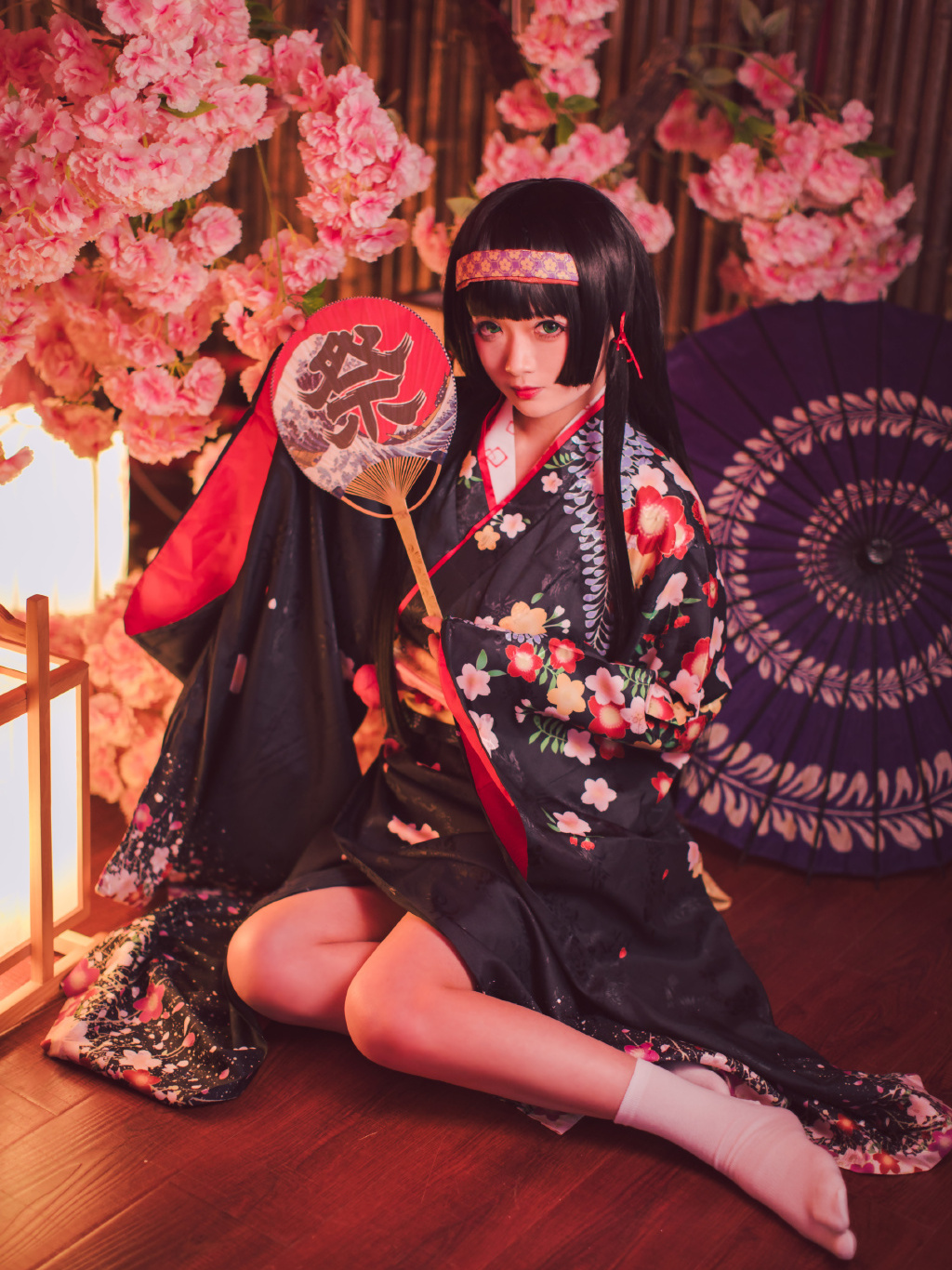 美少女万华镜莲华cos:浮世沧桑,不过瞬逝幻梦,善恶,皆有定数