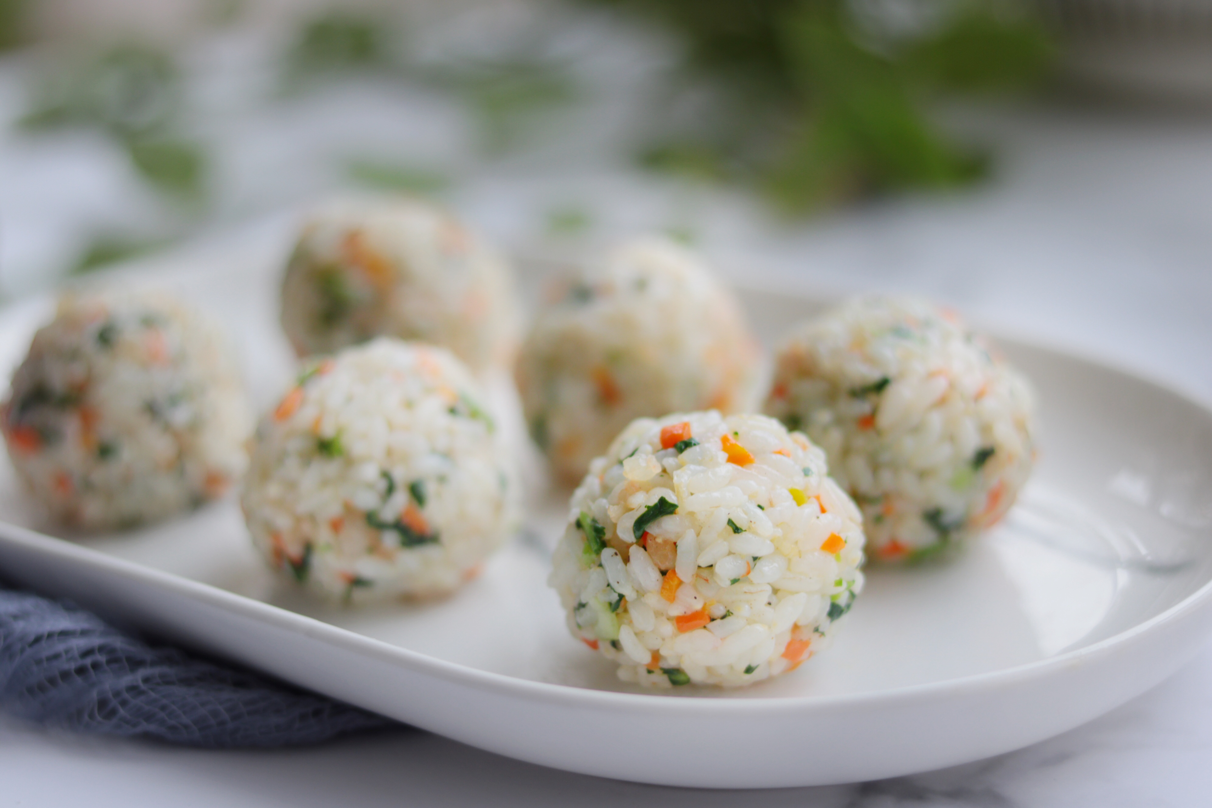 圆溜溜的饭团子女儿的最爱,再也不怕不吃蔬菜了,营养美味有补钙