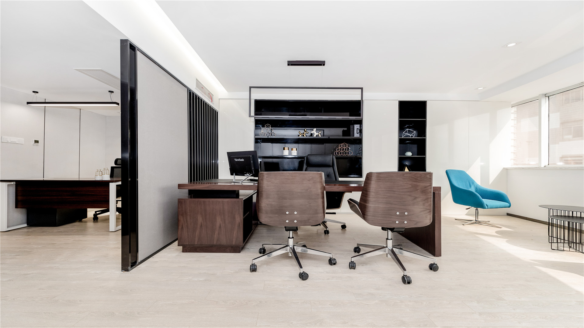 办公室设计方案效果图纸欣赏