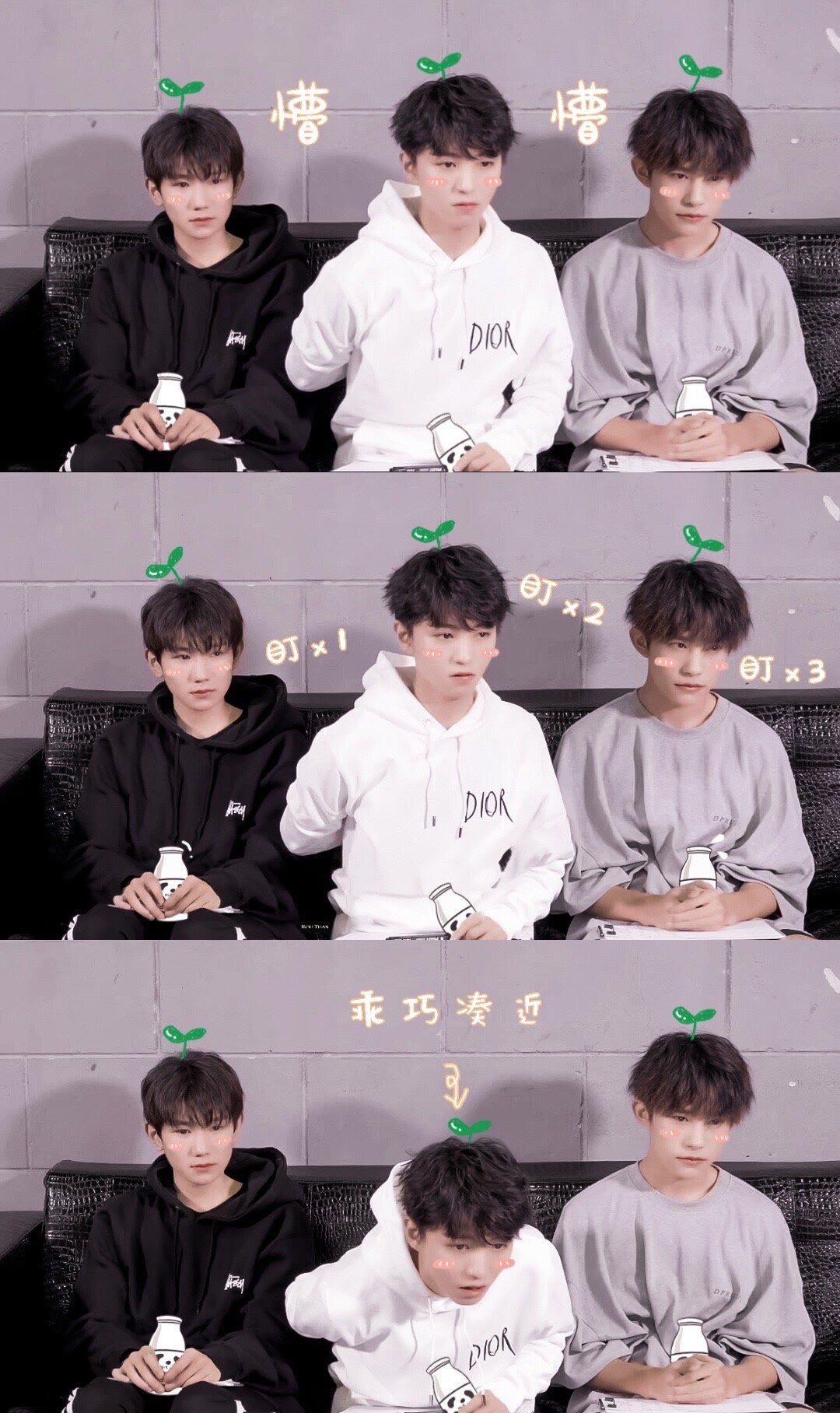 陽光帥氣憨憨是這三人tfboys,沒錯啦|壁紙