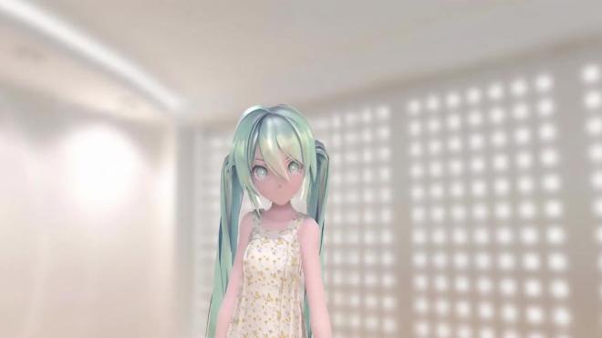 [图]初音未来MMD：穿着睡裙的初音跳宅舞，今日份的可爱请收下！