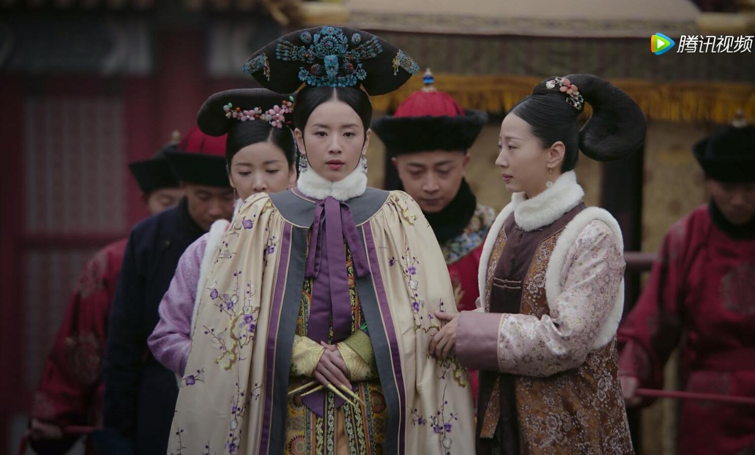 如懿传9位妃嫔的披风装谁最美?皇后素雅,娴妃奢华,慎嫔华丽