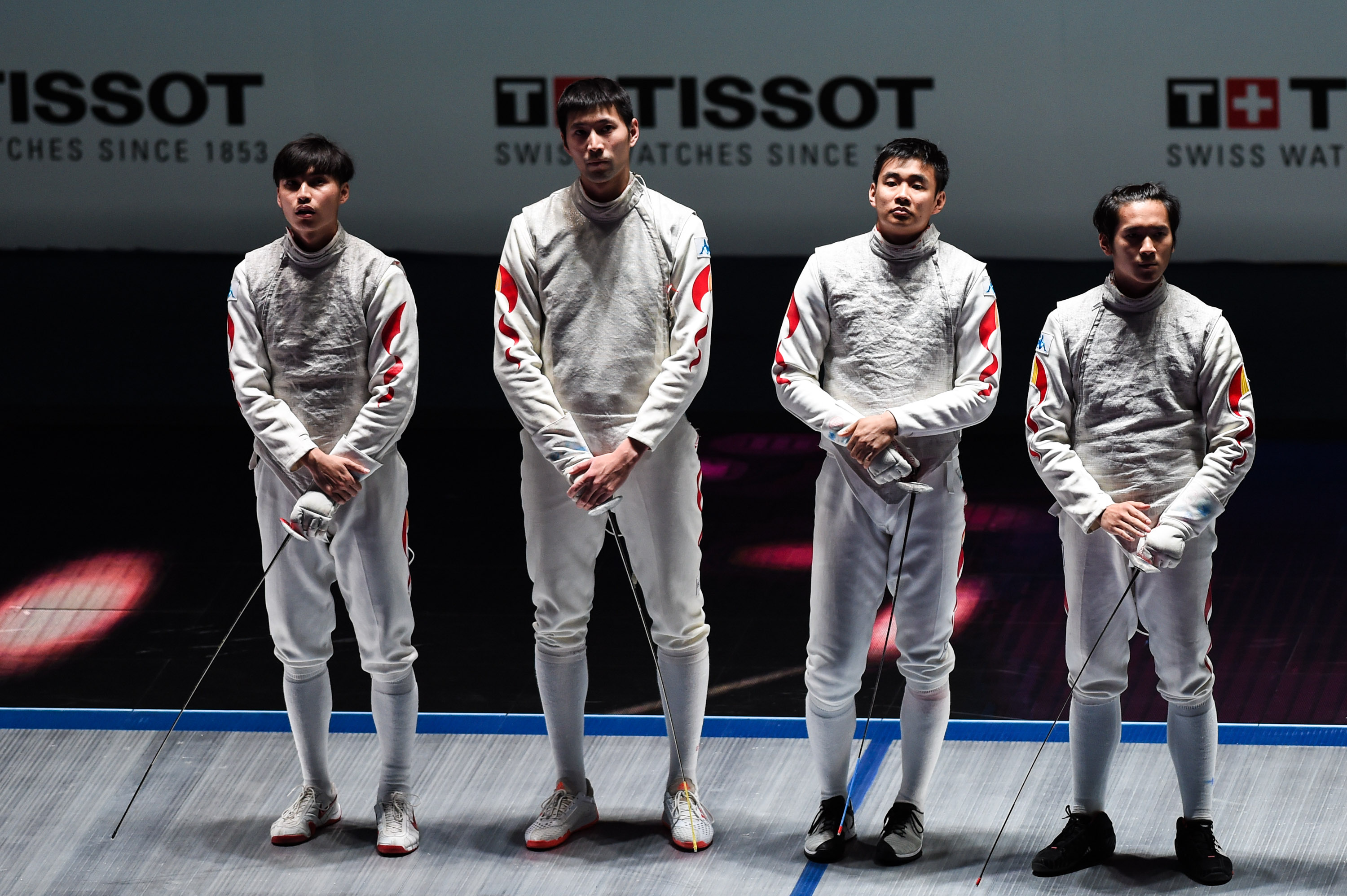 击剑——世锦赛:中国队无缘男子花剑团体四强(3)