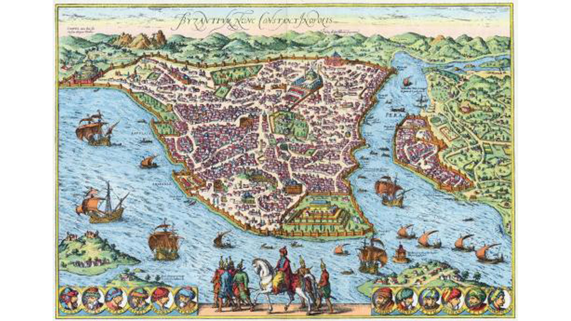 欧洲中世纪名城的传奇,不破之城君士坦丁堡的辉煌与衰败