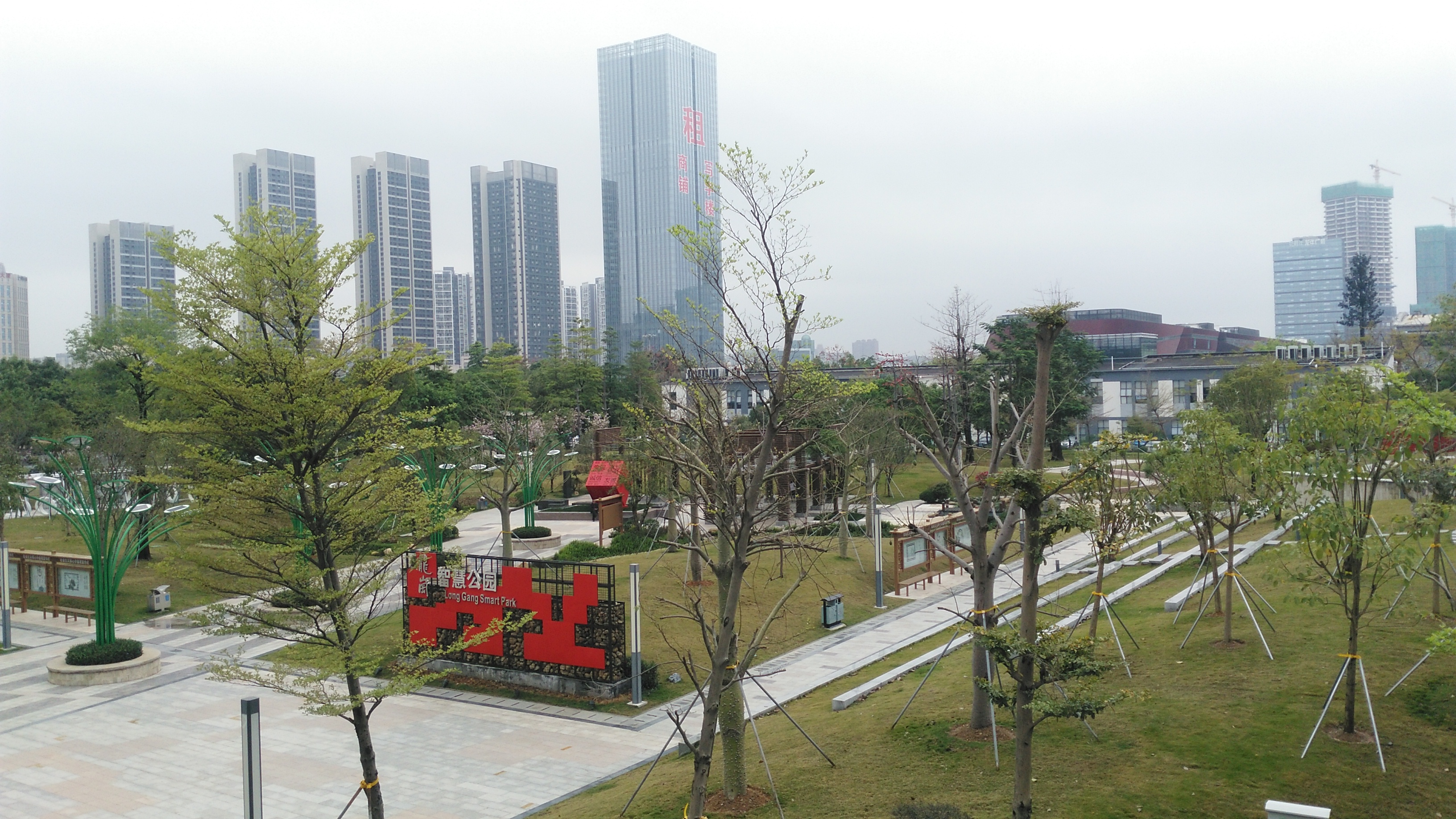 春天的深圳龙岗智慧公园实拍,这地方你们听说过吗?