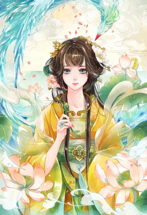 动漫美图:古色古香的古装动漫小姐姐和小哥哥,可以当手机壁纸呦!