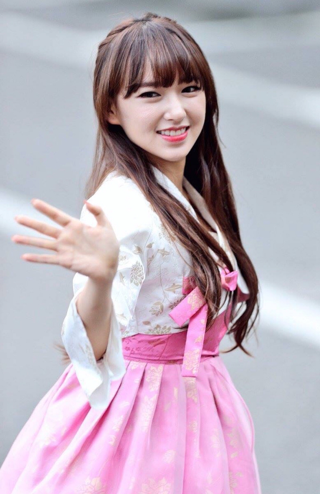 美少女程潇,拥有雷打不动的铁刘海!