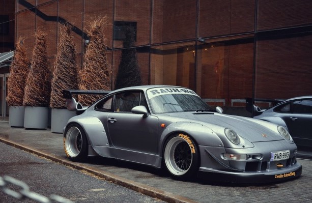 保时捷911 993rwb,超级低趴梦幻之车