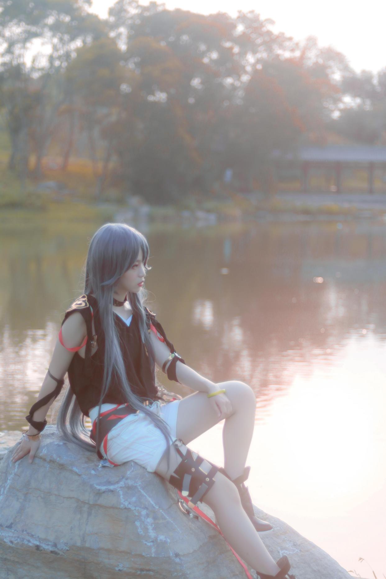 「崩坏3」符华cos,这个小姐姐太美了吧