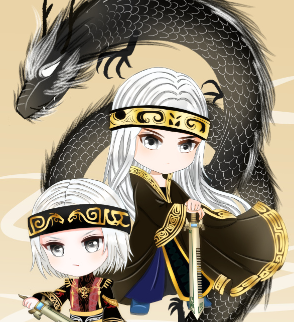 情人节,天行九歌官方又发糖了,这次卫庄和红莲公主差点牵手了!