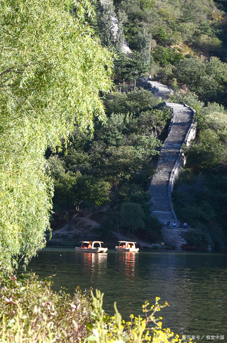 北京水上长城图片