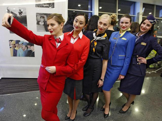 各国空姐哪家强?性感制服诱惑大比拼,朝鲜空姐让世界眼前一亮
