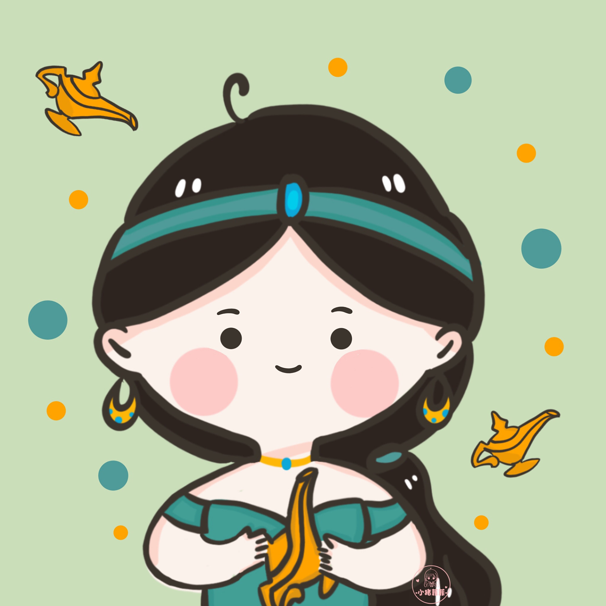 可爱系迪士尼公主头像 你是落入人间的温柔仙子