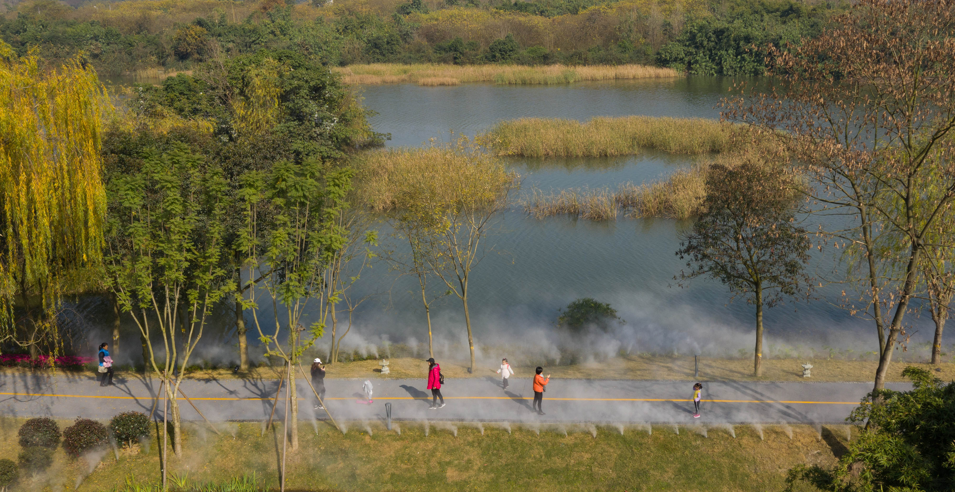 成都:北湖生態公園全新亮相