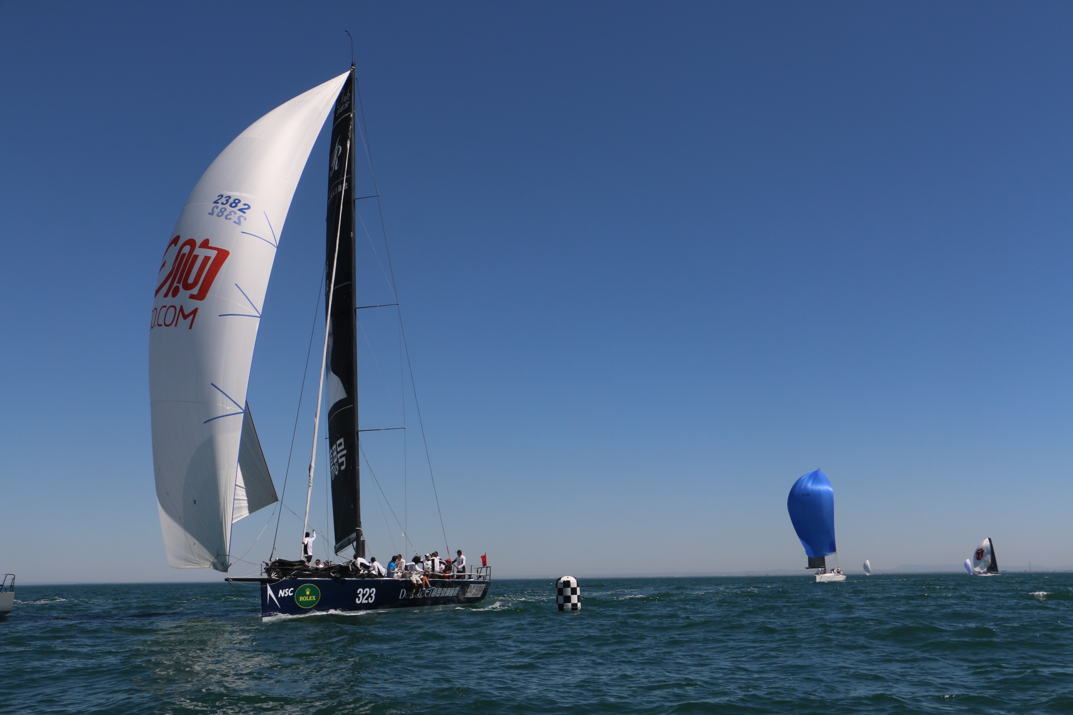 (体育)(4)帆船——澳大利亚帆船锦标赛开赛