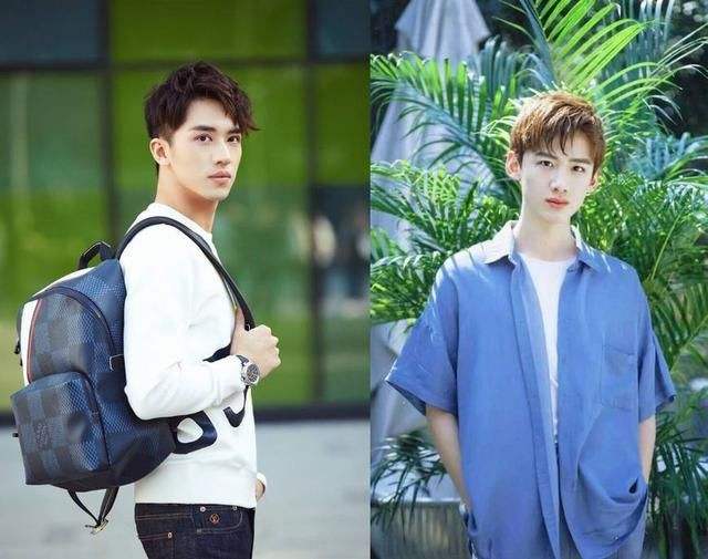 白敬亭和许魏洲合照,身材"弱不禁风", 网友:肌肉会跑气?