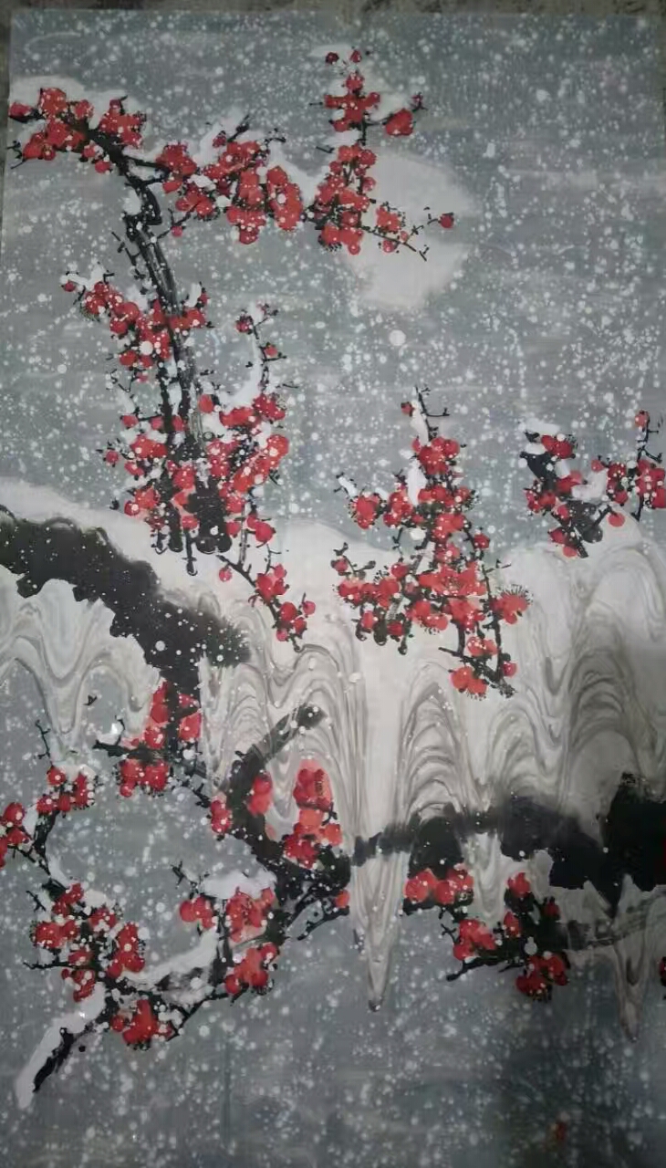 当代著名画家柳水平国画作品欣赏