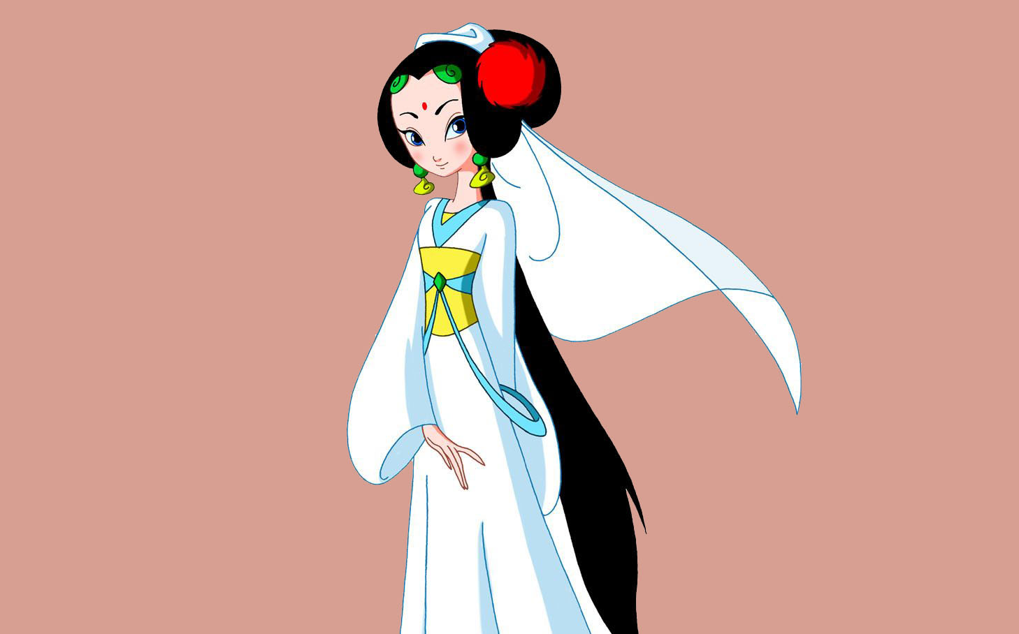 国漫中"遗祸千年"的女蛇妖,美杜莎最是妖艳,而她却是童年女神