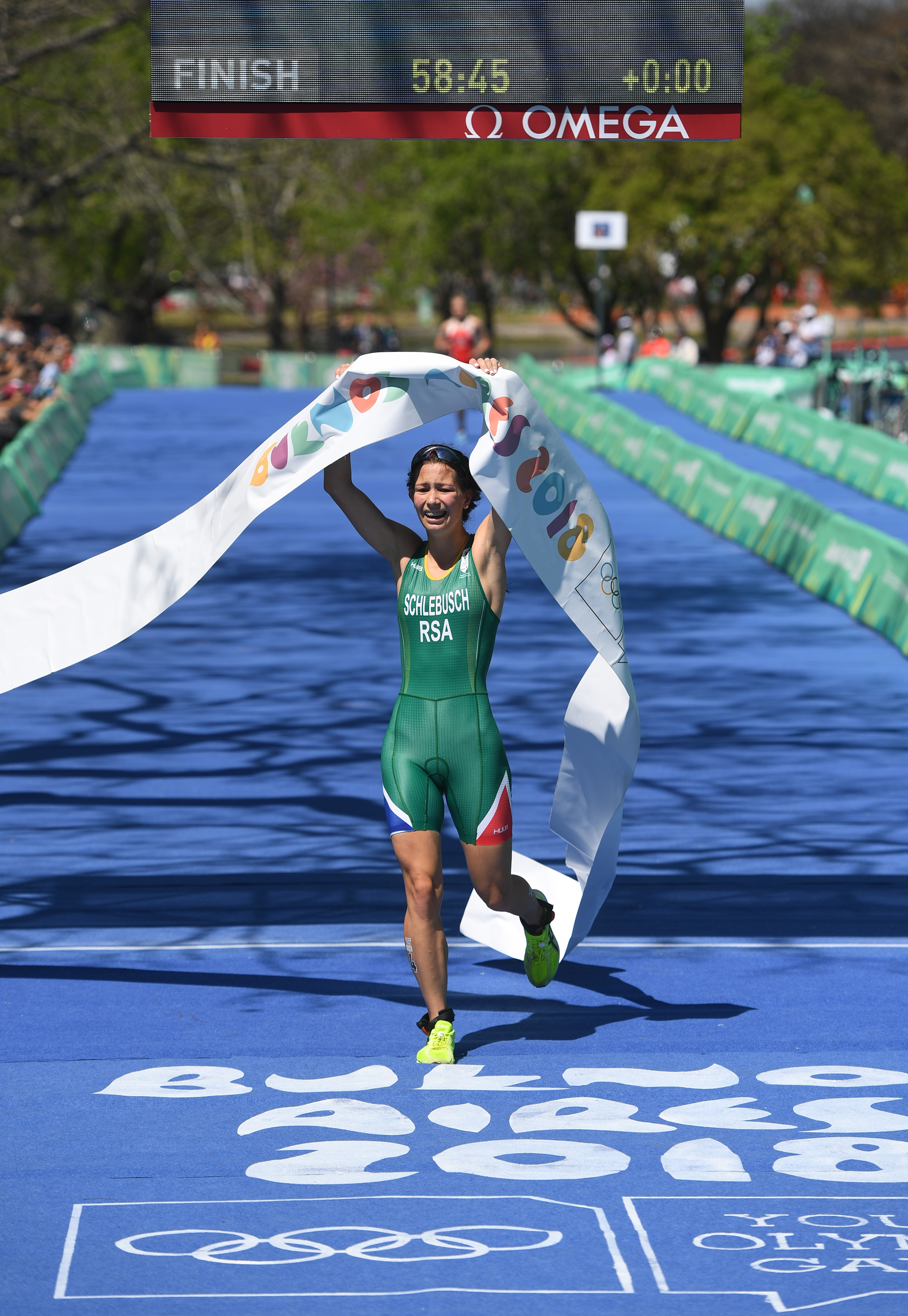 铁人三项——女子比赛赛况